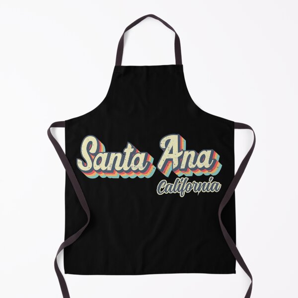 Item preview, Santa Ana city California Retro Vintage 70s rainbow designed and sold by Teelogic.