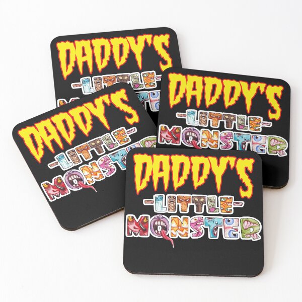Item preview, Daddy's little monster - Halloween horror designed and sold by 99vectors.