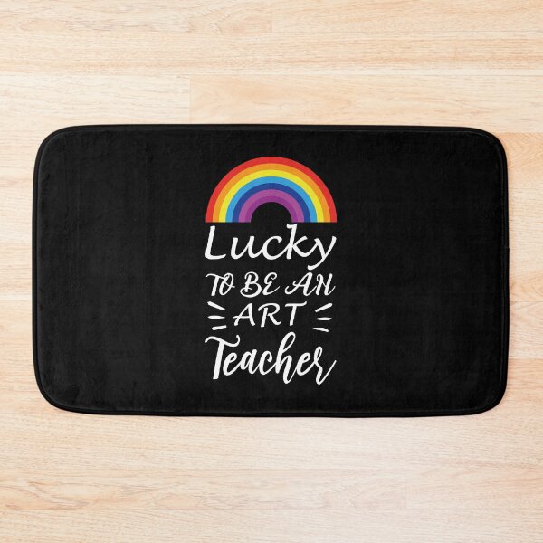 Item preview, Lucky To Be An ART Teacher designed and sold by AuroraApparel.