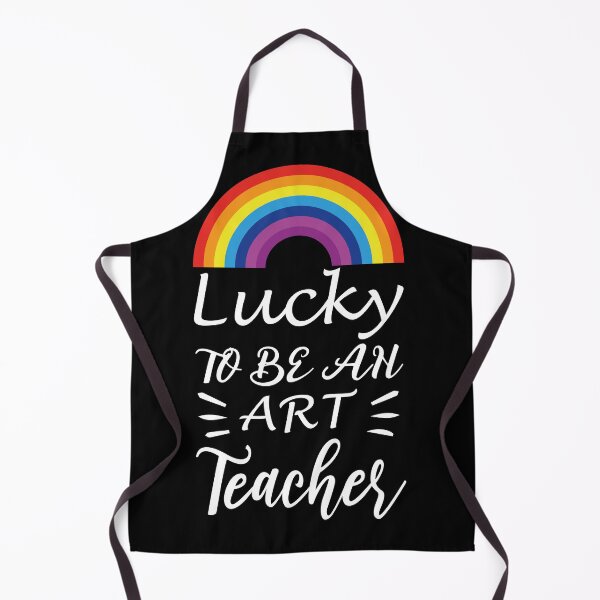 Item preview, Lucky To Be An ART Teacher designed and sold by AuroraApparel.