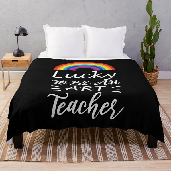 Item preview, Lucky To Be An ART Teacher designed and sold by AuroraApparel.