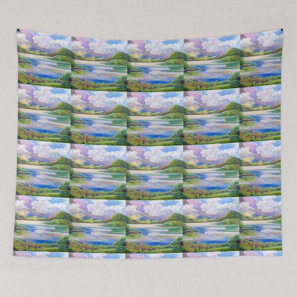 Item preview, Approaching storm Maroon Dam  designed and sold by ginnymac.