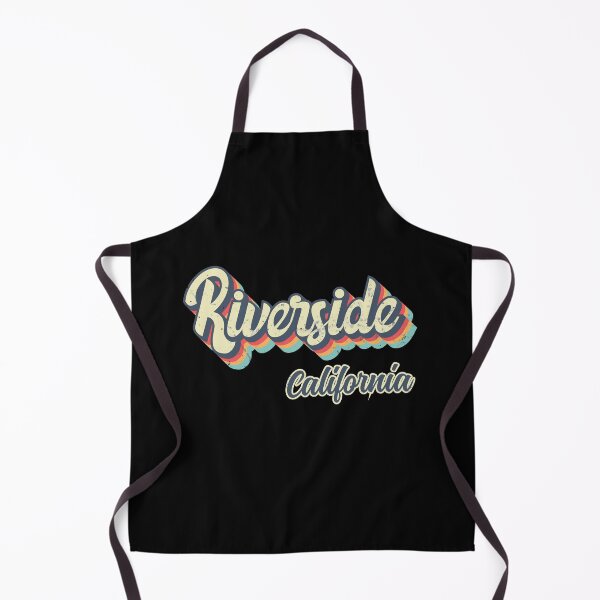 Item preview, Riverside city California Retro Vintage 70s rainbow designed and sold by Teelogic.