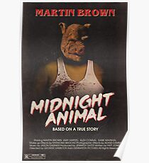 Hotline Miami: Midnight Animal Poster
