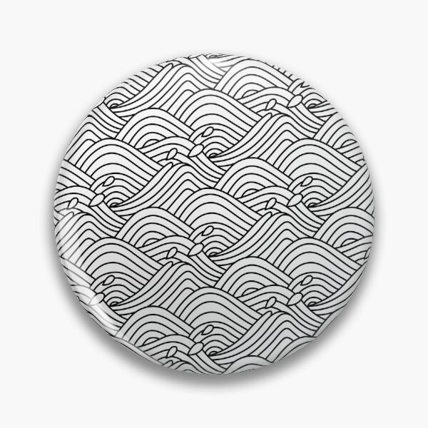 Item preview, Modern Dense Waves Pattern designed and sold by hatimelhag.