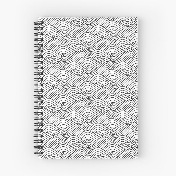 Item preview, Modern Dense Waves Pattern designed and sold by hatimelhag.