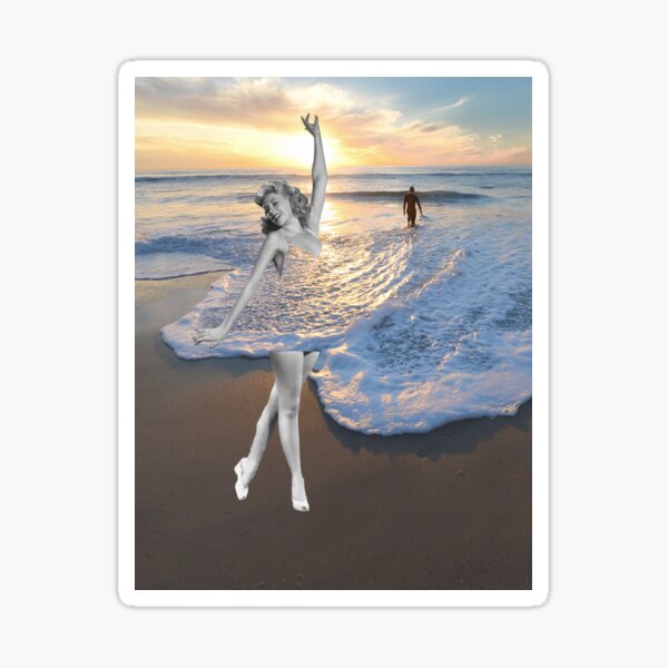 Item preview, Like a Wave designed and sold by Kiki Collagist.