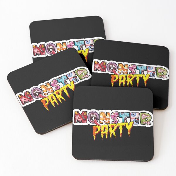 Item preview, Monster Party - kids birthday celebration designed and sold by 99vectors.