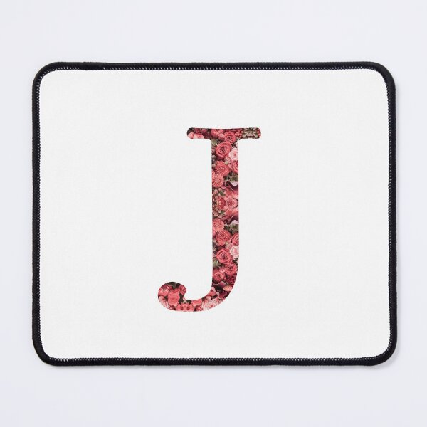 Item preview, Flower Flora Monogram Initial Typography in the Letter J designed and sold by skapastudios.