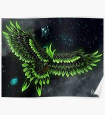 Glow in the Dark Phynix Abyss Poster