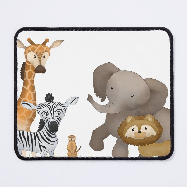 Aperçu de l'œuvre Collection d'animaux de la savane créée et vendue par Pebblestone.