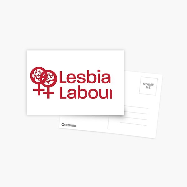 Lesbian Labour cards, posters Postcard