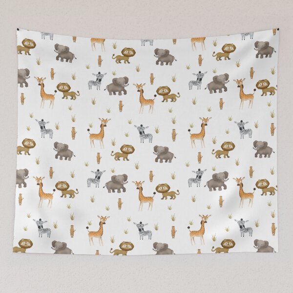 Item preview, Savannah Animals Collection designed and sold by Pebblestone.