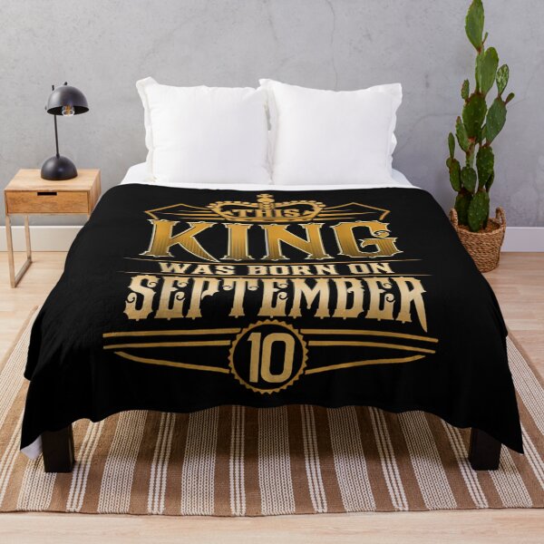 Item preview, Mens This King Was Born On September 10 Father's Day Birthday designed and sold by CuthbertShop.