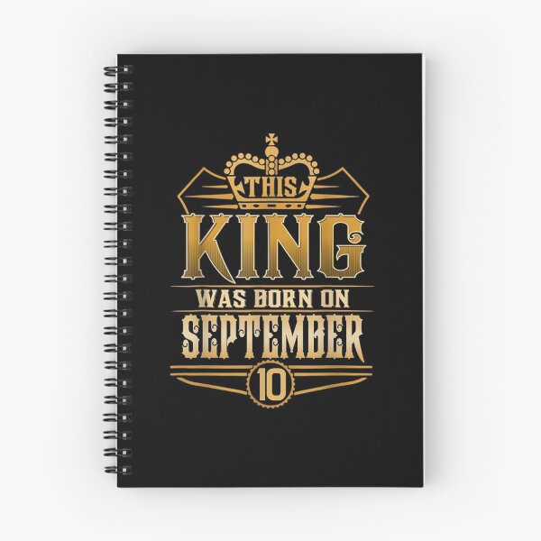 Item preview, Mens This King Was Born On September 10 Father's Day Birthday  designed and sold by CuthbertShop.