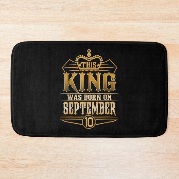 Item preview, Mens This King Was Born On September 10 Father's Day Birthday  designed and sold by CuthbertShop.