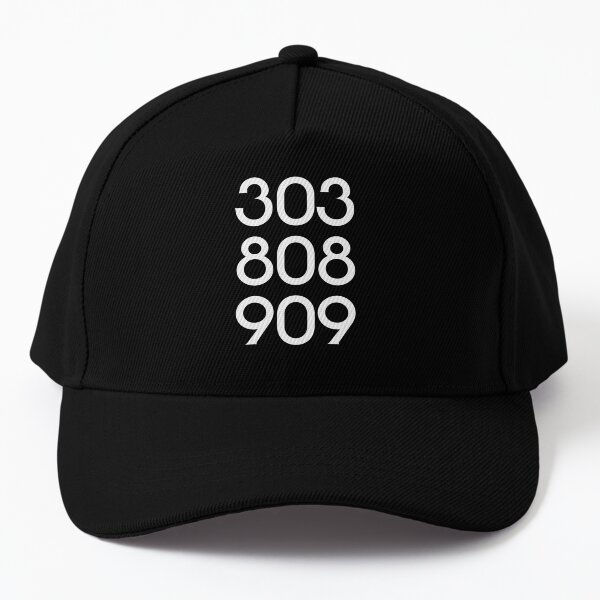 808 303 909 acid house Baseball Cap