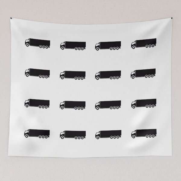 Item preview, Black Lorries (Pattern) designed and sold by PSheekey.
