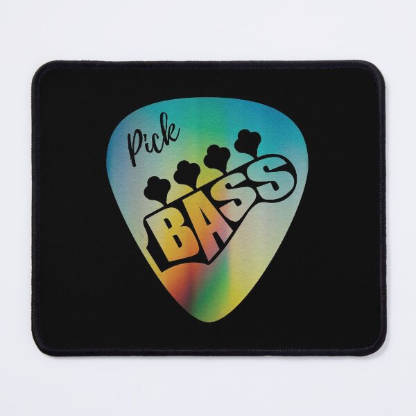 Item preview, Pick Bass Guitar Colorful Theme designed and sold by nightsworthy.