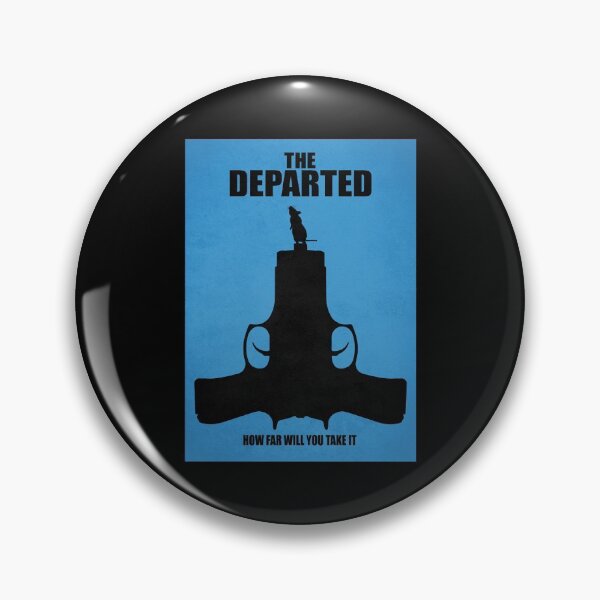 Item preview, Vintage Photograp The Departed - Minimal Movie Poster - Mmpg - Graphix Jack Nicholson designed and sold by TomasaHuels.