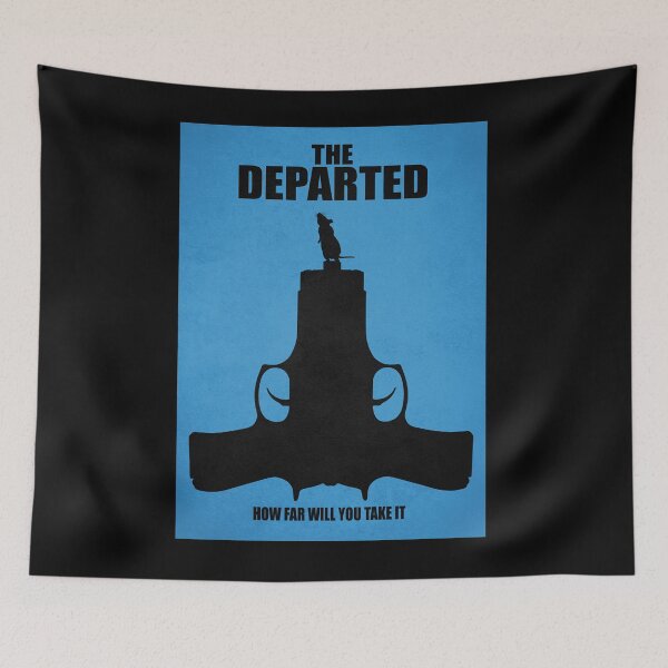 Item preview, Vintage Photograp The Departed - Minimal Movie Poster - Mmpg - Graphix Jack Nicholson designed and sold by TomasaHuels.