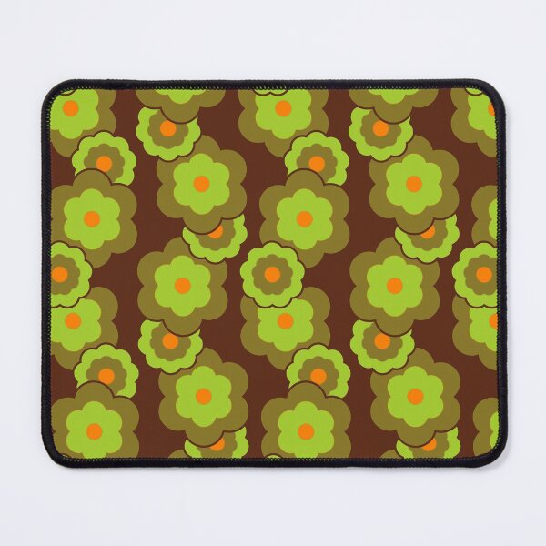 Item preview, Retro Green Daisies  designed and sold by zeljkica.