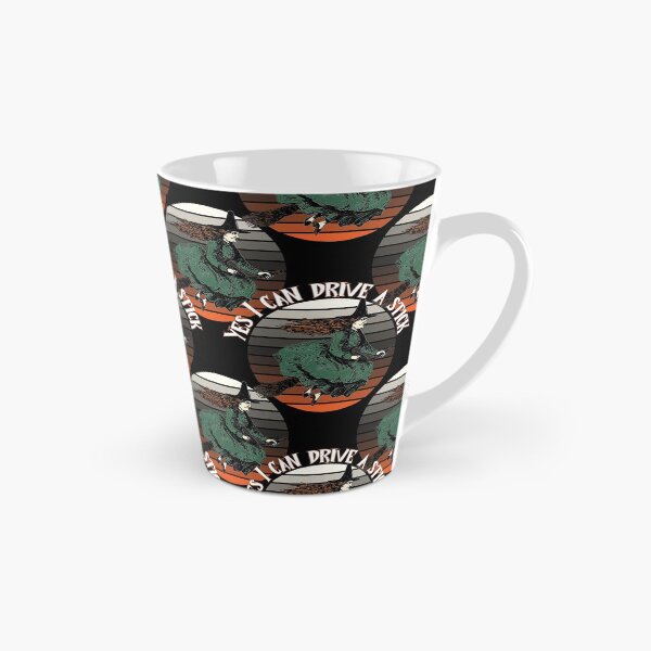 Item preview, Yes, I can drive a stick - Halloween witch - green and sunset designed and sold by hasbeenz.