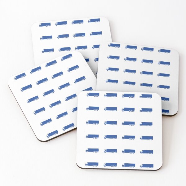 Item preview, Blue Lorries (Pattern) designed and sold by PSheekey.