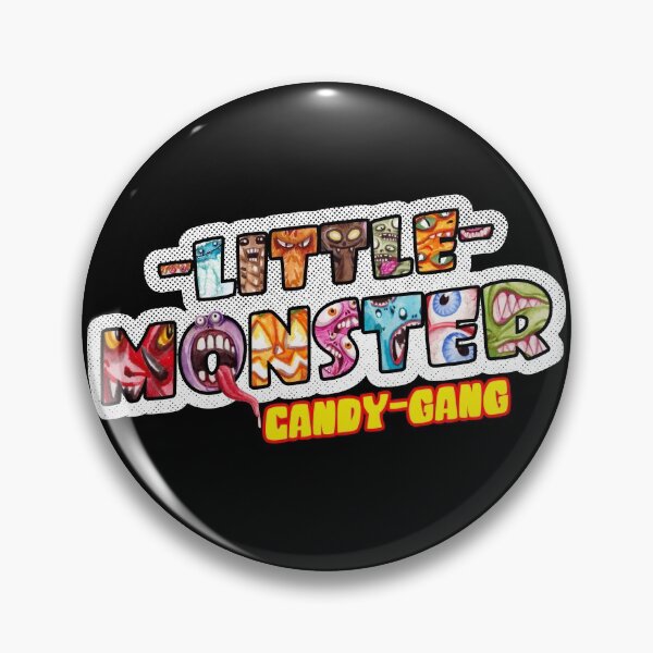 Artikelvorschau, Little Monster Candy Gang - Kinder Geburtstag Feier entworfen und verkauft von 99vectors.