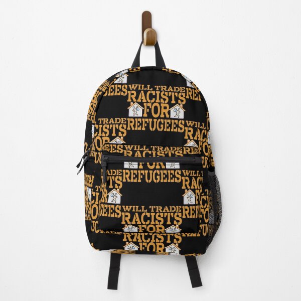 Item preview, Will trade racists for refugee designed and sold by 1DaisyChainLane.