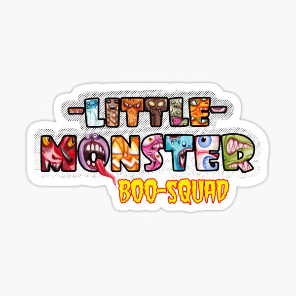 Big Dot Of Happiness Monster Bash - Little Monster Favor Kids Stickers - 16  Sheets - 256 Stickers - Assorted Pre