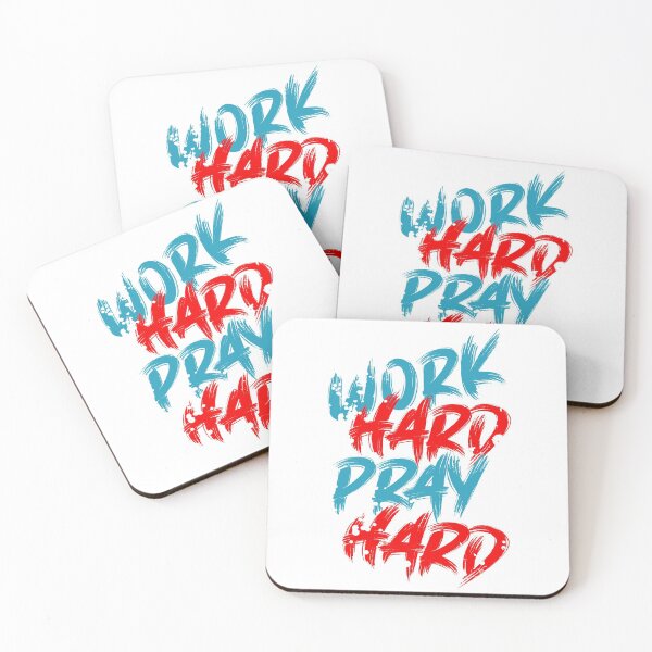 Item preview, Work hard pray hard designed and sold by PODapparel.