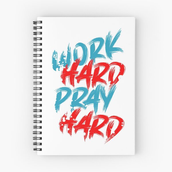 Item preview, Work hard pray hard designed and sold by PODapparel.
