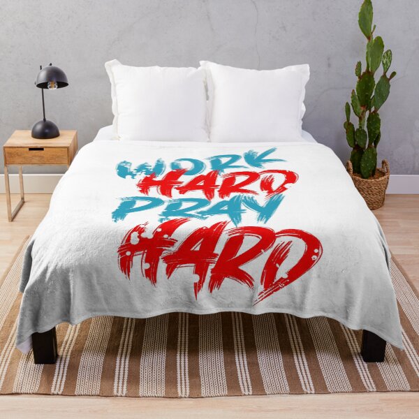 Item preview, Work hard pray hard designed and sold by PODapparel.