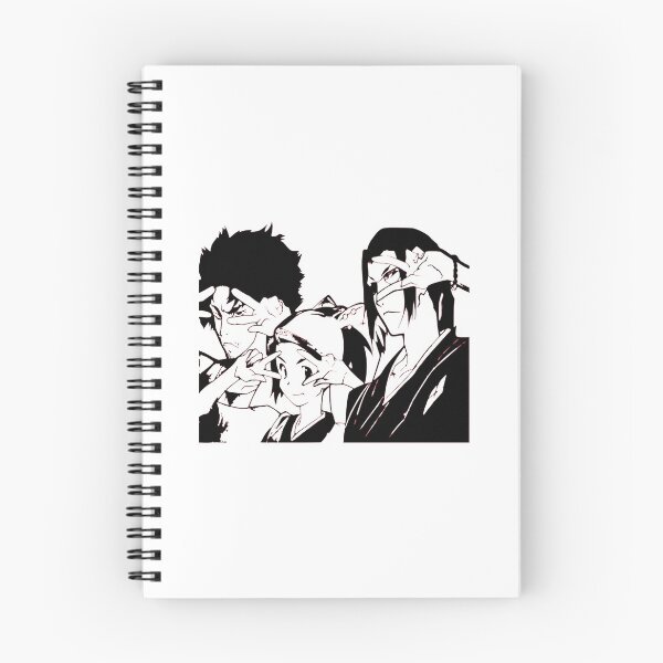 Artikelvorschau, Mugen Jin und Fuu Samurai Champloo entworfen und verkauft von MarcoVeratti.