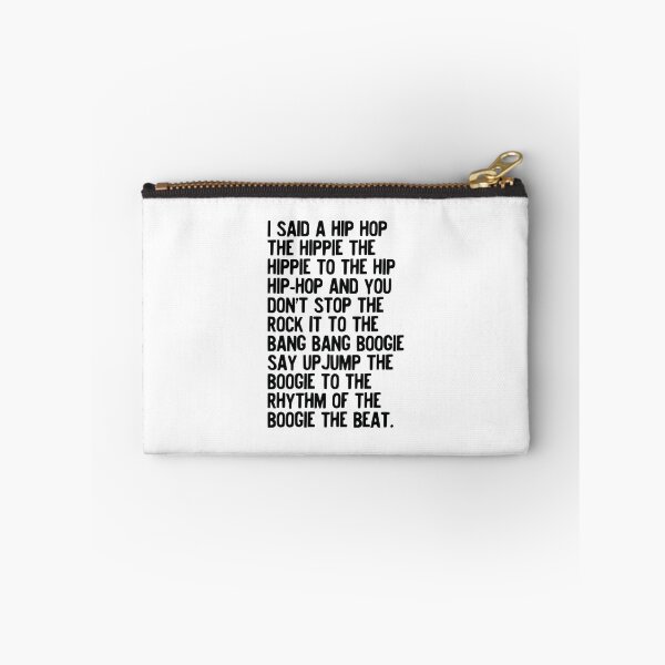 Item preview, Rappers Delight  Sugar Hill Gang Lyric Art Music  Hip Hop Music Poster  Classic Rap Song  I said a hip hop designed and sold by MarcoVeratti.