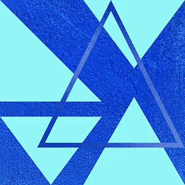 Artwork thumbnail, BlueTriangles by Ric1926