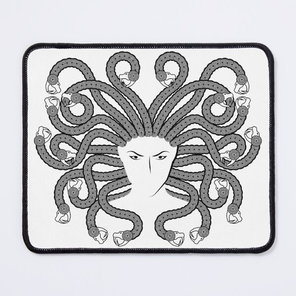 Item preview, Greek Mythology: MEDUSA-No Text-BW designed and sold by DigitalHeadache.