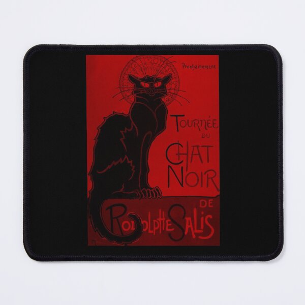Item preview, The Black Cat Tour Théophile Alexandre Steinlen 1896 designed and sold by mesreveries.