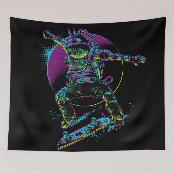 Item preview, Skate Me To The Moon designed and sold by eggzoo.