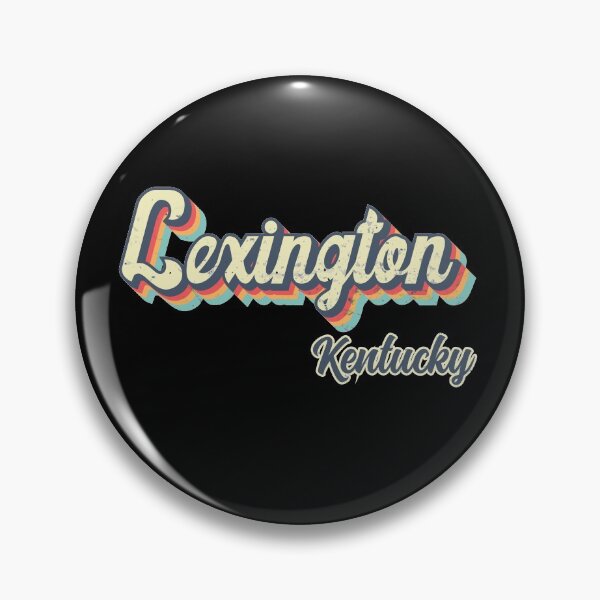 Item preview, Lexington City Kentucky Retro Vintage 70s rainbow designed and sold by Teelogic.