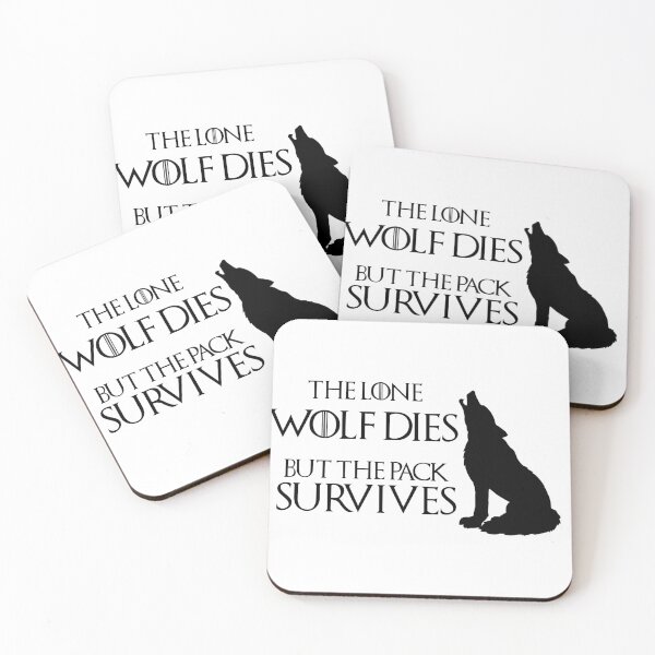 Item preview, The Lone Wolf Dies But The Pack Survives designed and sold by emzimerch1.