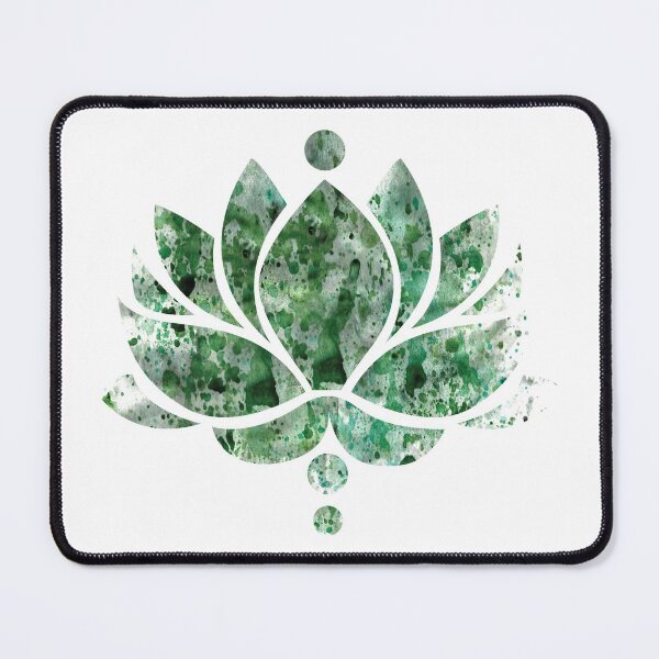 Item preview, Green Lotus Flower designed and sold by WorkingWhatnot.