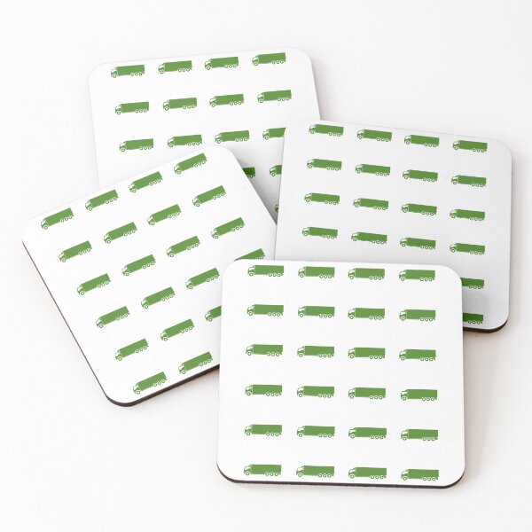Item preview, Green Lorries (Pattern) designed and sold by PSheekey.