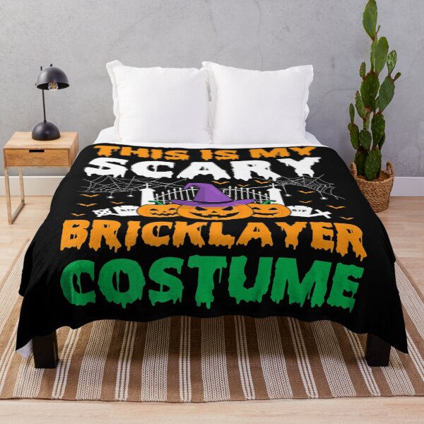 Item preview, Funny This Is My Scary Bricklayer Costume Halloween Premium designed and sold by fefego818x.