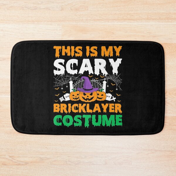 Item preview, Funny This Is My Scary Bricklayer Costume Halloween Premium designed and sold by fefego818x.