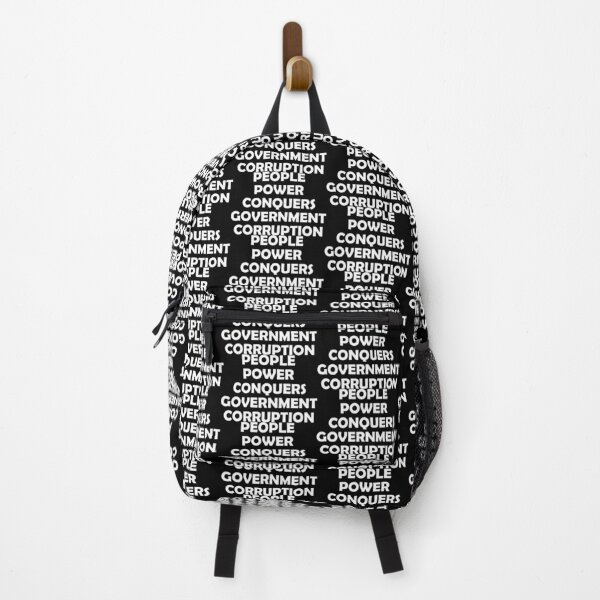 Item preview, PEOPLE POWER CONQUERS GOVERNMENT CORRUPTION designed and sold by DomGDesign.