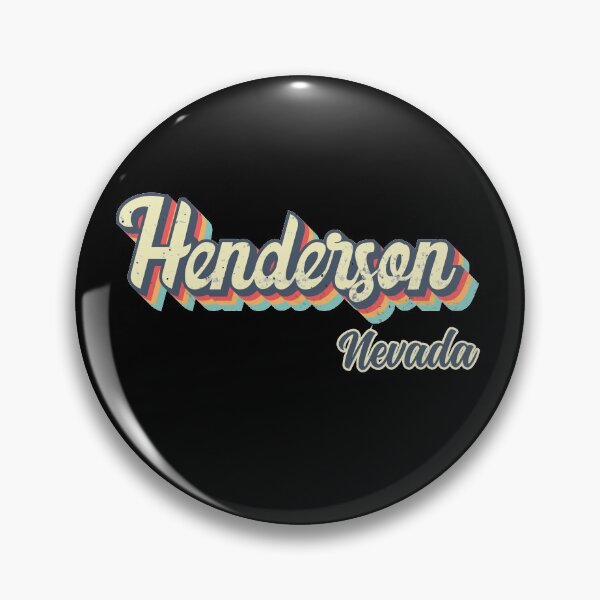 Item preview, Henderson city Nevada Retro Vintage 70s rainbow designed and sold by Teelogic.