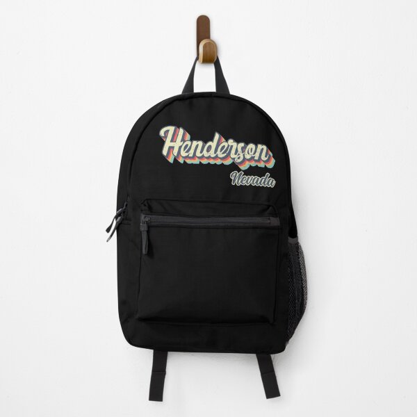 Item preview, Henderson city Nevada Retro Vintage 70s rainbow designed and sold by Teelogic.