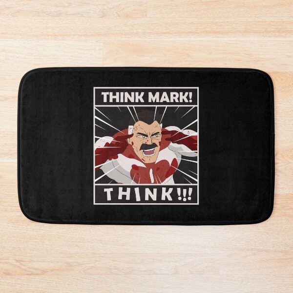 Item preview, Omni man think mark quote poster designed and sold by LoveRandal.